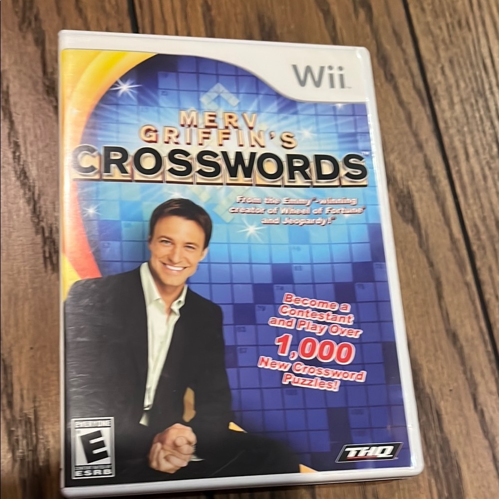 HQ Merv Griffin's Crosswords for Wii - White